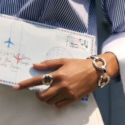 Bague Large INES -Unique Bijoux Magasin 02220312 050 52 M2