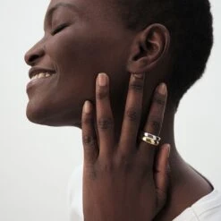 Bague Large DUA -Unique Bijoux Magasin 02220518 879 52 M2