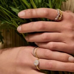 Bague Fine BLOSSOM -Unique Bijoux Magasin 02280055 137 52 M2