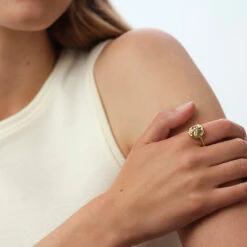 Bague Fine PONT DES ARTS -Unique Bijoux Magasin 02280267 157 52 M2