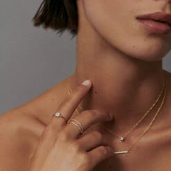 Bague Fine GLORIA 5 Bague Fine GLORIA -Unique Bijoux Magasin 02290020 137 52 M3