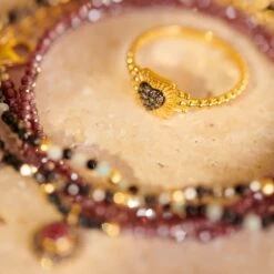 Bague Fine DIAMONDS -Unique Bijoux Magasin 02290049 357 52 M3