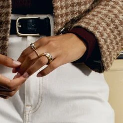 Bague Large AFFINITE -Unique Bijoux Magasin 02290060 113 52 M3