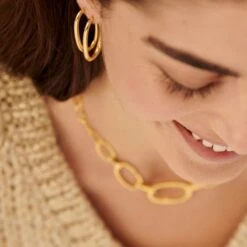 Créoles CHAIN -Unique Bijoux Magasin 02350944 157 TU M2