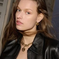 Boucles D'oreilles Pendantes ASTREE -Unique Bijoux Magasin 02351004 157 TU M2