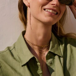 Boucles D'oreilles Pendantes NEBET -Unique Bijoux Magasin 02380428 157 TU M2