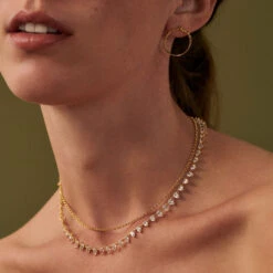 Boucles D'oreilles Pendantes CREOBILL -Unique Bijoux Magasin 02380550 157 TU M3