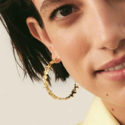 Créoles BLOOM -Unique Bijoux Magasin 02380555 157 TU M3