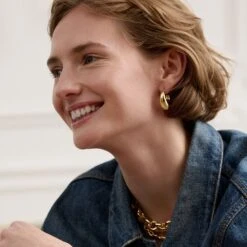 Créoles DANAE -Unique Bijoux Magasin 02380602 157 TU M2