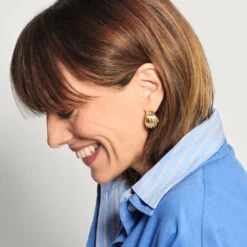 Créoles N-13 5 Créoles N-13 -Unique Bijoux Magasin 02380705 157 TU M2