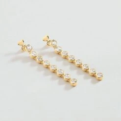 Boucles D'oreilles Pendantes N-13