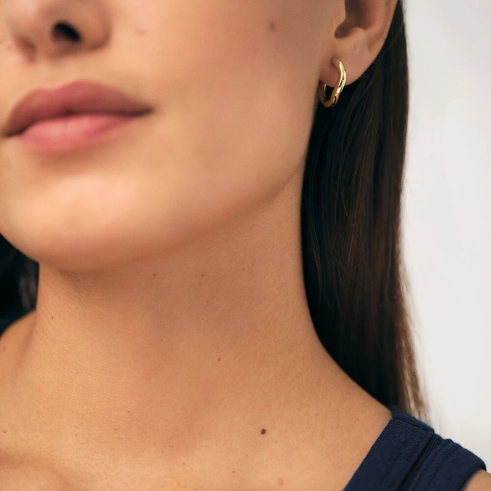 Créoles CRÉOLES ONDULÉES 5 Créoles CRÉOLES ONDULÉES – Image 5