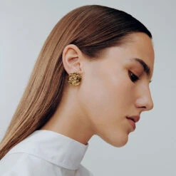 Boucles D'oreilles Puces PONT DES ARTS -Unique Bijoux Magasin 02380758 157 TU M3