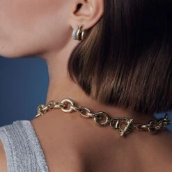 Boucles D'oreilles Pendantes TRIJONC -Unique Bijoux Magasin 02390300 157 TU M2