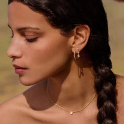 Boucles D'oreilles Pendantes BELOVED -Unique Bijoux Magasin 02390404 137 TU M2