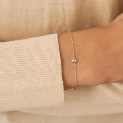 Bracelet Souple BRILLANT -Unique Bijoux Magasin 02420429 136 TU M2