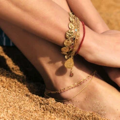 Chaîne De Cheville TRIO -Unique Bijoux Magasin 02470504 157 TU M2