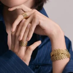 Bracelet Souple MINUIT -Unique Bijoux Magasin 02480256 157 TU M3