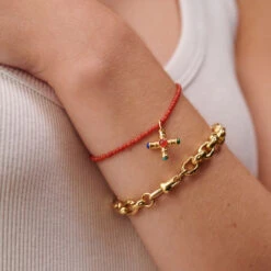 Bracelet Souple PIERRES NATURELLES 10 Bracelet Souple PIERRES NATURELLES -Unique Bijoux Magasin 02480318 129 TU M2