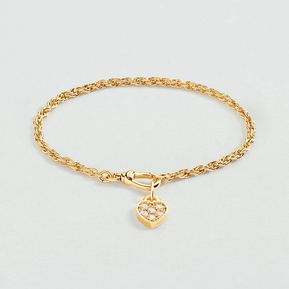 Bracelet Souple CHAÎNE CORDE 4 Bracelet Souple CHAÎNE CORDE – Image 4