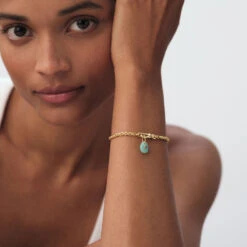 Bracelet Souple CHAÎNE CORDE 14 Bracelet Souple CHAÎNE CORDE -Unique Bijoux Magasin 02480320 157 TU M2