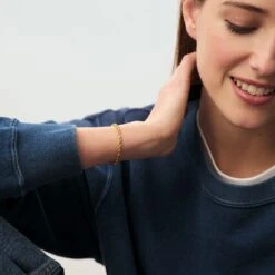 Bracelet Souple CHAÎNE CORDE 15 Bracelet Souple CHAÎNE CORDE -Unique Bijoux Magasin 02480320 157 TU M3