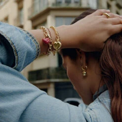 Bracelet Souple MAILLE MARTELÉE 11 Bracelet Souple MAILLE MARTELÉE -Unique Bijoux Magasin 02480321 157 TU M3