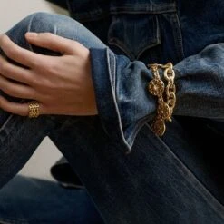 Bracelet Souple SAINT HONORE 10 Bracelet Souple SAINT HONORE -Unique Bijoux Magasin 02480338 157 TU M2