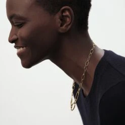 Collier Ras Du Cou CHAIN 7 Collier Ras Du Cou CHAIN -Unique Bijoux Magasin 02651378 157 TU M1