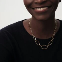 Collier Ras Du Cou CHAIN 8 Collier Ras Du Cou CHAIN -Unique Bijoux Magasin 02651378 157 TU M2