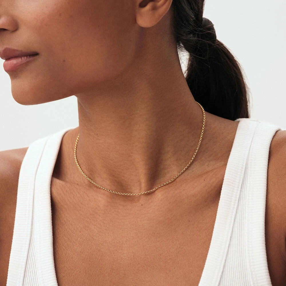 Collier Ras Du Cou CHAÎNE JASERON 4 Collier Ras Du Cou CHAÎNE JASERON – Image 4