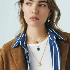 Collier Ras Du Cou CHAÎNE JASERON 11 Collier Ras Du Cou CHAÎNE JASERON -Unique Bijoux Magasin 02680234 157 TU M3