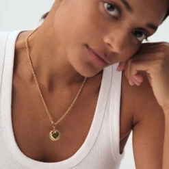 Collier Mi-long CHAÎNE CORDE 11 Collier Mi-long CHAÎNE CORDE -Unique Bijoux Magasin 02680236 157 TU M2