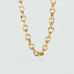 Collier Ras Du Cou MAILLE MARTELÉE