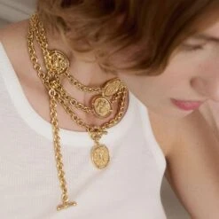 Sautoir SAINT HONORE -Unique Bijoux Magasin 02680258 157 TU M5