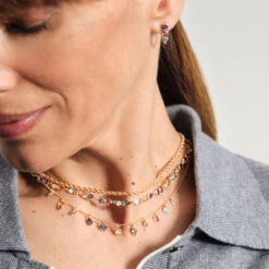 Collier Ras Du Cou CANDY 9 Collier Ras Du Cou CANDY -Unique Bijoux Magasin 02680309 256 TU M2