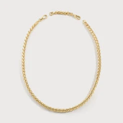 Collier Ras Du Cou MAILLE PALMIER -Unique Bijoux Magasin 02680419 157 TU 03