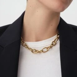 Collier Ras Du Cou LEA -Unique Bijoux Magasin 02681012 157 TU M1