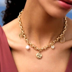 Collier Ras Du Cou CHARMS 7 Collier Ras Du Cou CHARMS -Unique Bijoux Magasin 02681100 256 TU M2