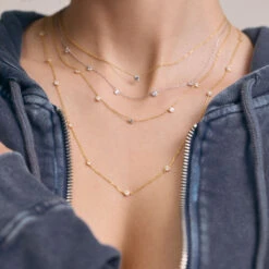 Collier Ras Du Cou BRILLANT -Unique Bijoux Magasin 02690037 137 TU M3