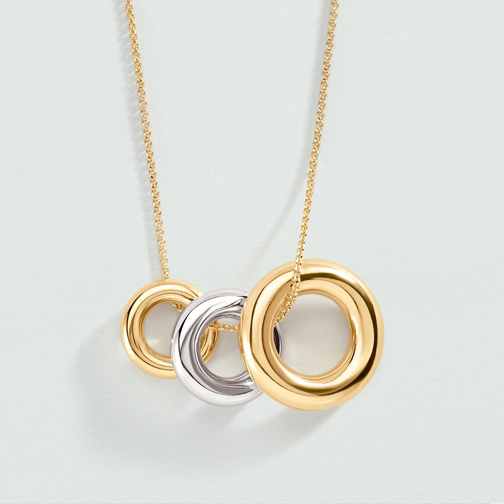 Collier Mi-long TRIJONC 2 Collier Mi-long TRIJONC – Image 2