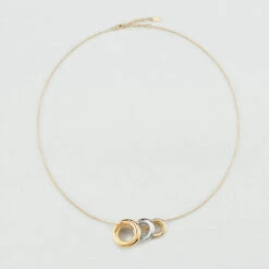 Collier Mi-long TRIJONC 8 Collier Mi-long TRIJONC -Unique Bijoux Magasin 02690217 113 TU 03