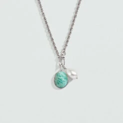 Pendentif SCARABÉ AMAZONITE -Unique Bijoux Magasin 02850055 650 TU 03