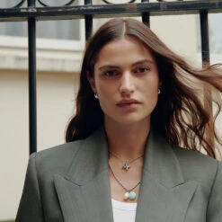 Pendentif SCARABÉ AMAZONITE -Unique Bijoux Magasin 02850055 650 TU M2