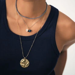 Pendentif ŒIL LAPIS LAZULI 12 Pendentif ŒIL LAPIS LAZULI -Unique Bijoux Magasin 02880063 109 TU M3