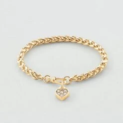 Pendentif CŒUR CADENAS -Unique Bijoux Magasin 02880067 137 TU 03