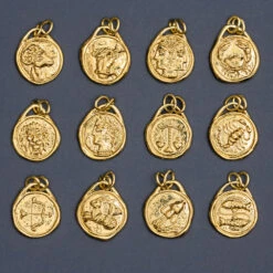 Pendentif GEMEAUX ZODIAQUE 7 Pendentif GEMEAUX ZODIAQUE -Unique Bijoux Magasin 02880105 157 TU M2