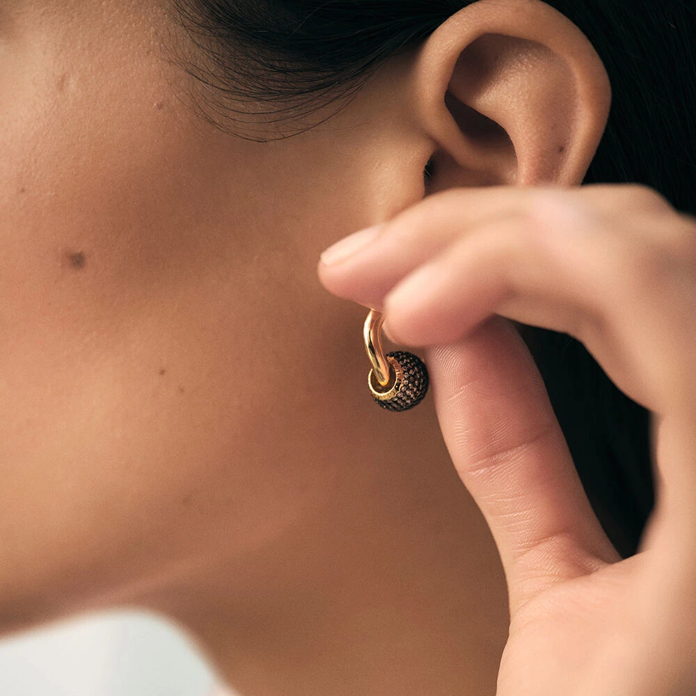 Pendentif BOULE PAVÉ 4 Pendentif BOULE PAVÉ – Image 4